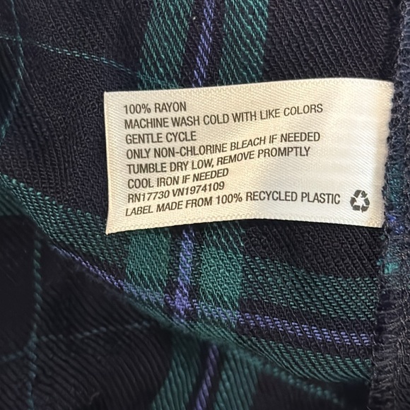 NWT Wild Fable plaid top - Picture 6 of 6